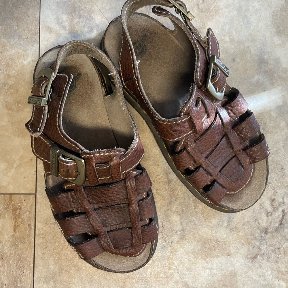 Dr. Martens vintage leather fisherman sandals